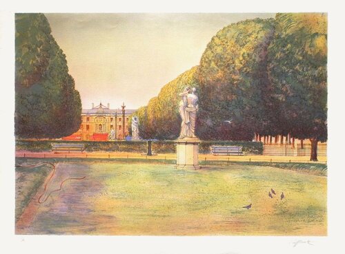 Paris - Le Jardin de l'Observatoire von Rolf Rafflewski, Druck kaufen auf Singulart