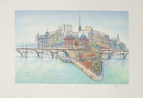 Paris, la Seine et le Vert-Galant Rolf Rafflewski
