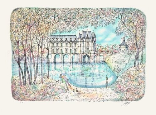 Châteaux de France - Chenonceaux Rolf Rafflewski