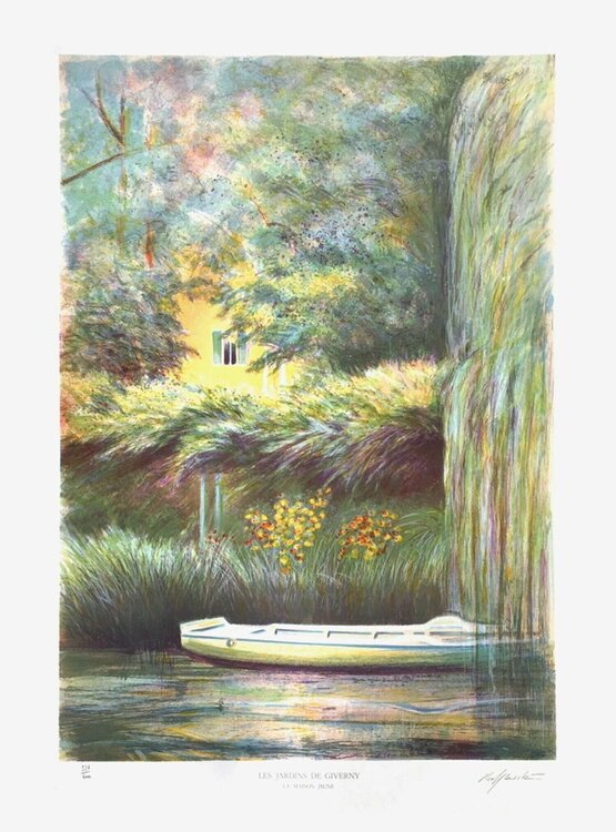 Giverny - La maison jaune II Rolf Rafflewski