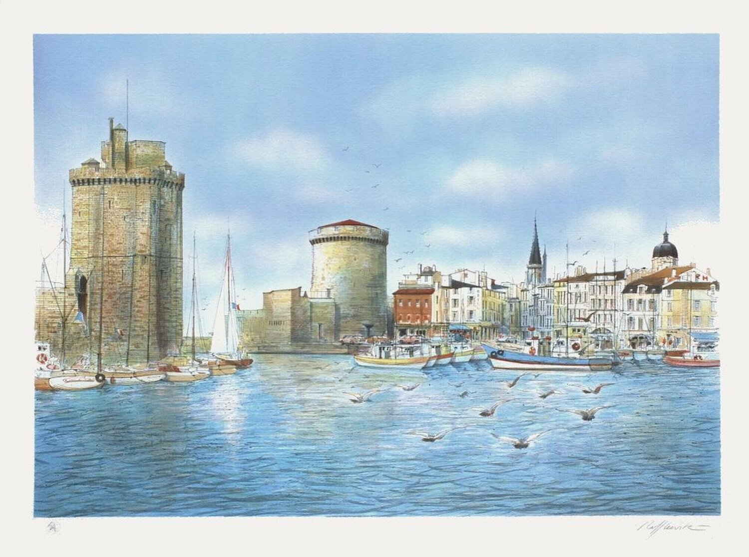 La Rochelle Rolf Rafflewski Stampa in vendita