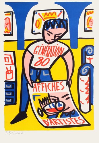 Affiches d'artistes by François Boisrond, Print for Sale on Singulart