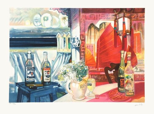 Nature morte au Ricard von Paul Ambille, Druck kaufen auf Singulart