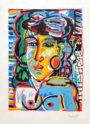 Nu von Amanda Watt, Druck kaufen auf Singulart