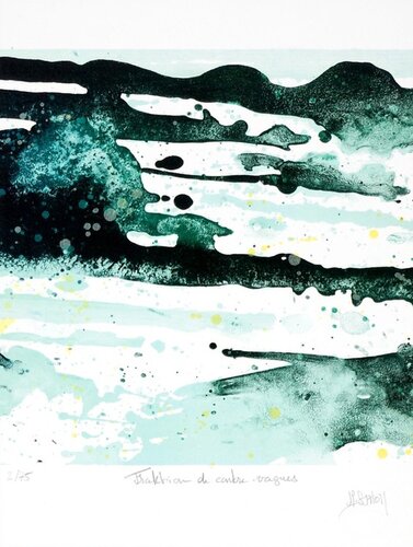 Fraktion de contre vagues VI by Jean-Pierre Stholl, Print for Sale on Singulart