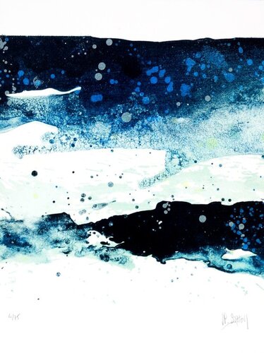 Fraktion de contre vagues VIII by Jean-Pierre Stholl, Print for Sale on Singulart