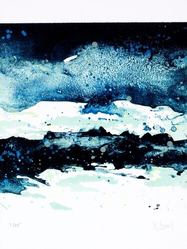 Fraktion de contre vagues VII by Jean-Pierre Stholl, Print for Sale on Singulart