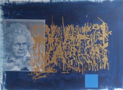 Series Beethoven #3 by Nissan Engel, Work on Paper for Sale on Singulart