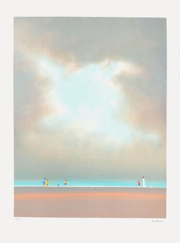 Après-midi sur la plage by Pierre Doutreleau, Print for Sale on Singulart