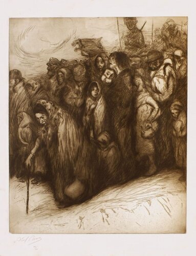 Pogrom von Abel Pann, Druck kaufen auf Singulart