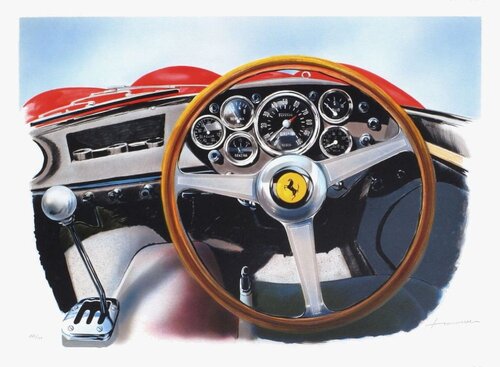 Ferrari 250 GTO - 8 von Jean Hirlimann, Druck kaufen auf Singulart