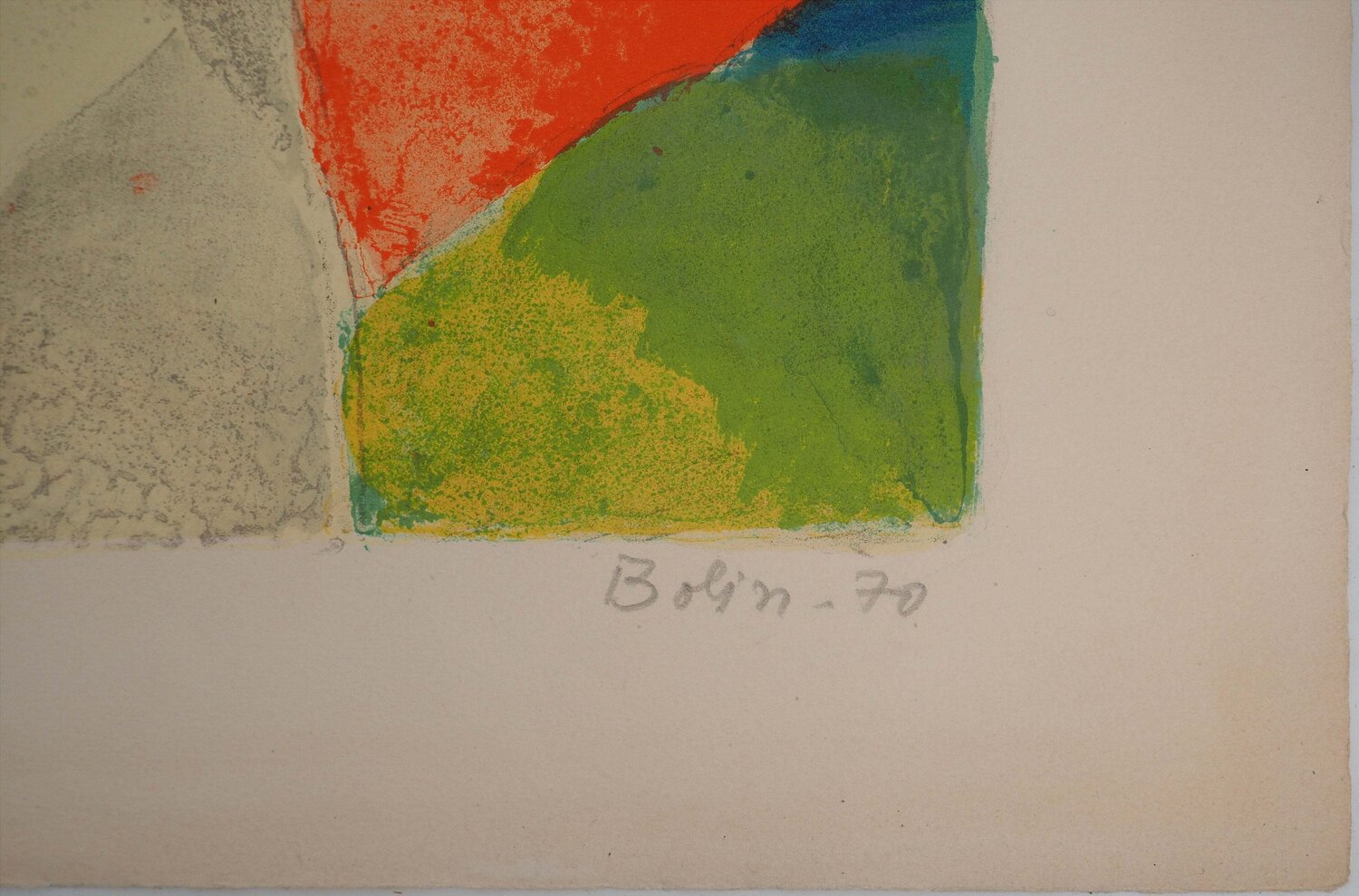 Explosion chromatique Gustav Bolin