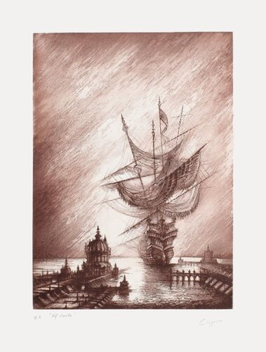 Nef d'ambre de Pierre Clayette, Impresión a la venta en Singulart