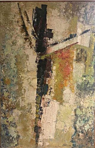 Absract composition von Anna Staritsky, Malerei kaufen auf Singulart