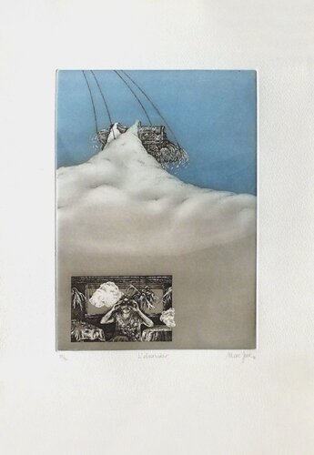 L'observateur van Marc Jurt, Afdruk te koop op Singulart