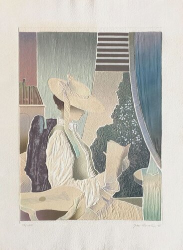 La lecture van Jan Znosko, Afdruk te koop op Singulart