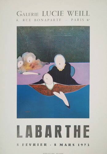 Personnages sans visages van Philippe Labarthe, Afdruk te koop op Singulart