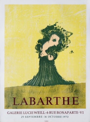 Expo 70 - Galerie Lucie Weill von Philippe Labarthe, Druck kaufen auf Singulart