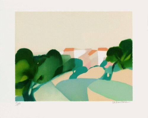 Midi à Saint-Tropez de Alfred Defossez, Impresión a la venta en Singulart