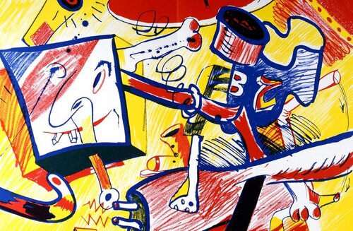 Suite No. 8 - Rencontres von Bernard Rancillac, Druck kaufen auf Singulart