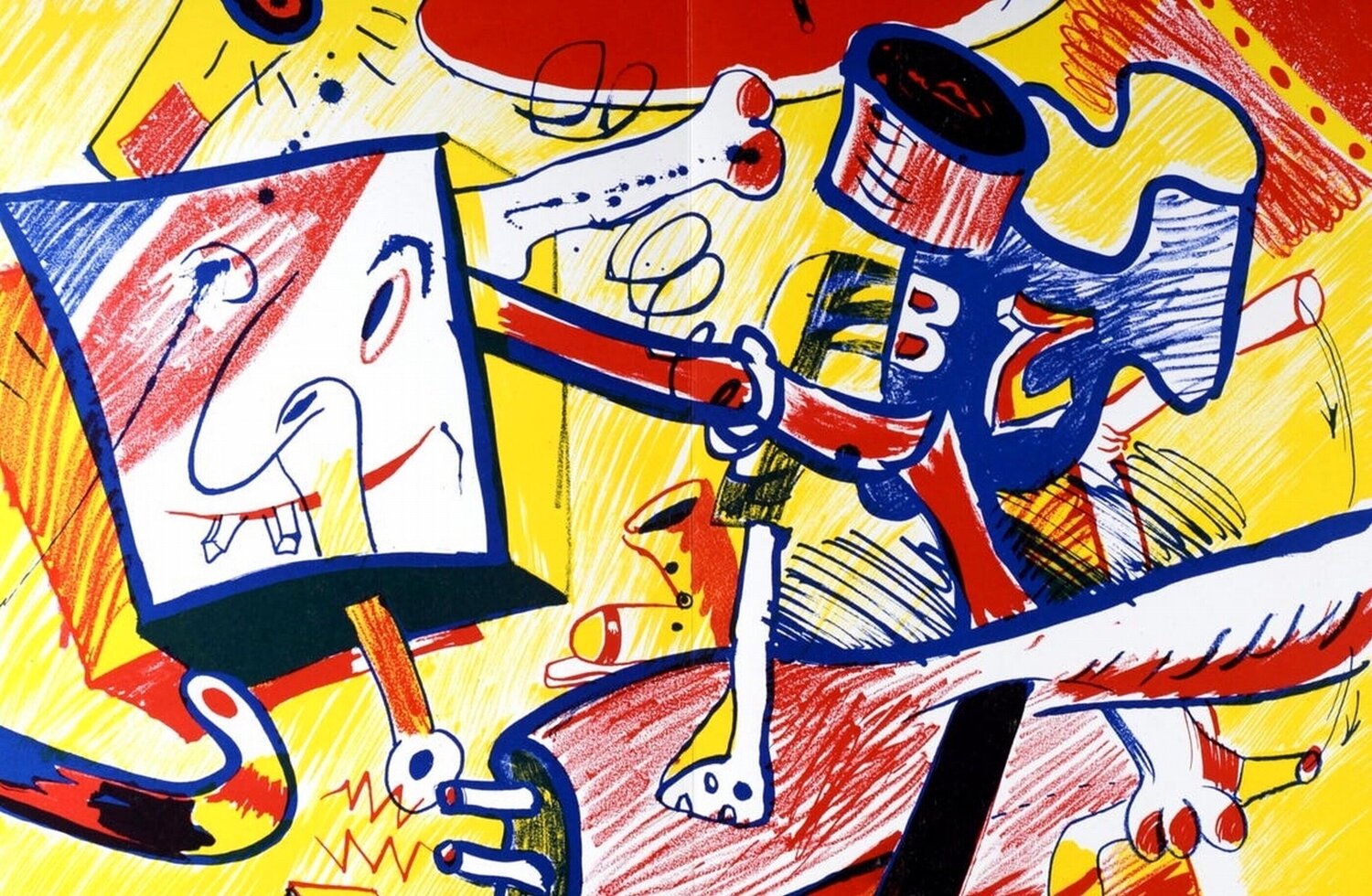 Suite No. 8 - Rencontres Bernard Rancillac Stampa in vendita