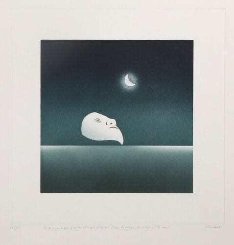 Tu aimerais ce que j'aime et ce qui m'aime: l'eau, la images, le silence et la nuit par Jean Solombre, Édition en vente sur Singulart