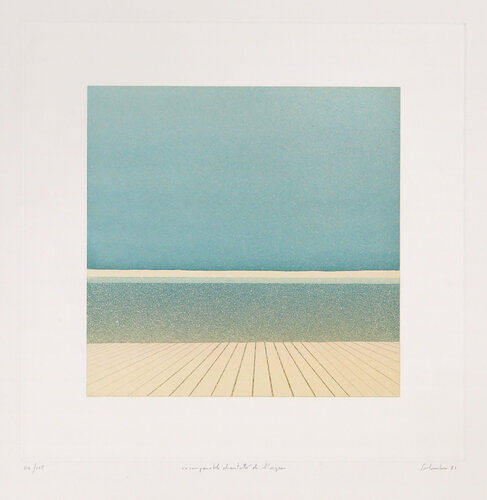 Incomparable Chant D'été De L'azur par Jean Solombre, Édition en vente sur Singulart