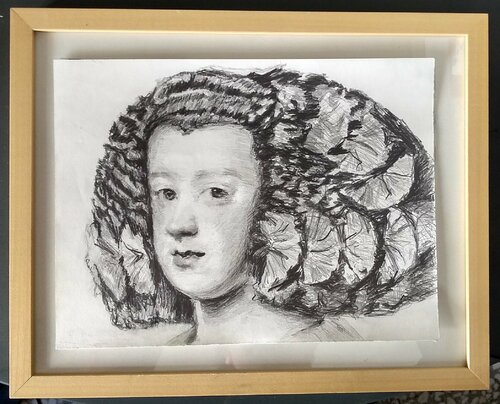 After Velazquez 2 von Javier Infantes, Zeichnungen kaufen auf Singulart