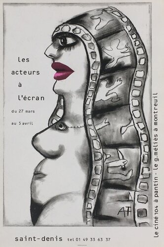 Les acteurs à l'écran by FRANÇOIS André, Print for Sale on Singulart