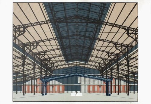 La Villette VI von Alberto Bali, Druck kaufen auf Singulart