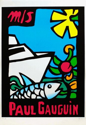 Paul Gauguin m/s von Alberto Bali, Druck kaufen auf Singulart