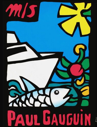 M/S Paul Gauguin von Alberto Bali, Druck kaufen auf Singulart