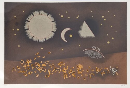 The Creation - Bet de Mordecai Ardon, Impresión a la venta en Singulart