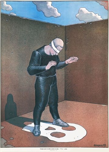 Images pour la lutte contre le sida by Jean Giraud, Print for Sale on Singulart