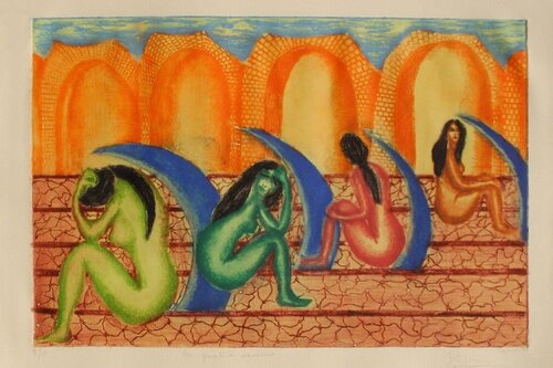 Les quatre saisons von Ben Banay, Druck kaufen auf Singulart