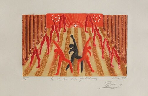 La danse des gladiateurs Ben Banay