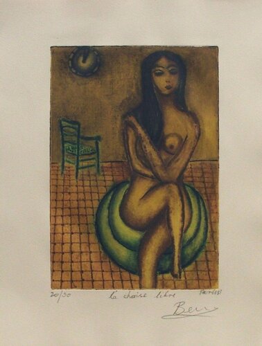 La chaise libre II van Ben Banay, Afdruk te koop op Singulart