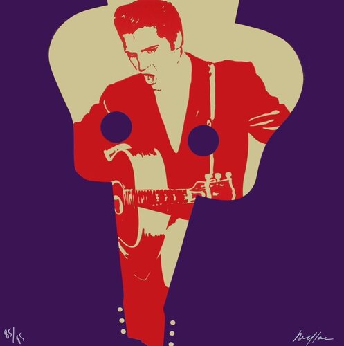 My generation - Elvis Presley von Ivan Messac, Druck kaufen auf Singulart