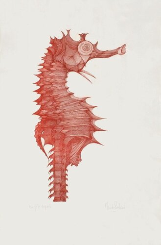 Hyppocampe III by Claude Piechaud, Print for Sale on Singulart