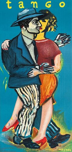 Tango von Ricardo Mosner, Druck kaufen auf Singulart