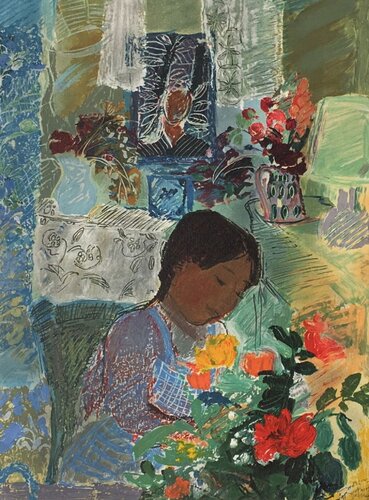 Rêve de petite fille II van Nancy DeLouis, Afdruk te koop op Singulart