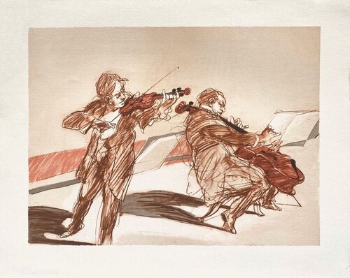 Duo de violon et violoncelle Claude Weisbuch