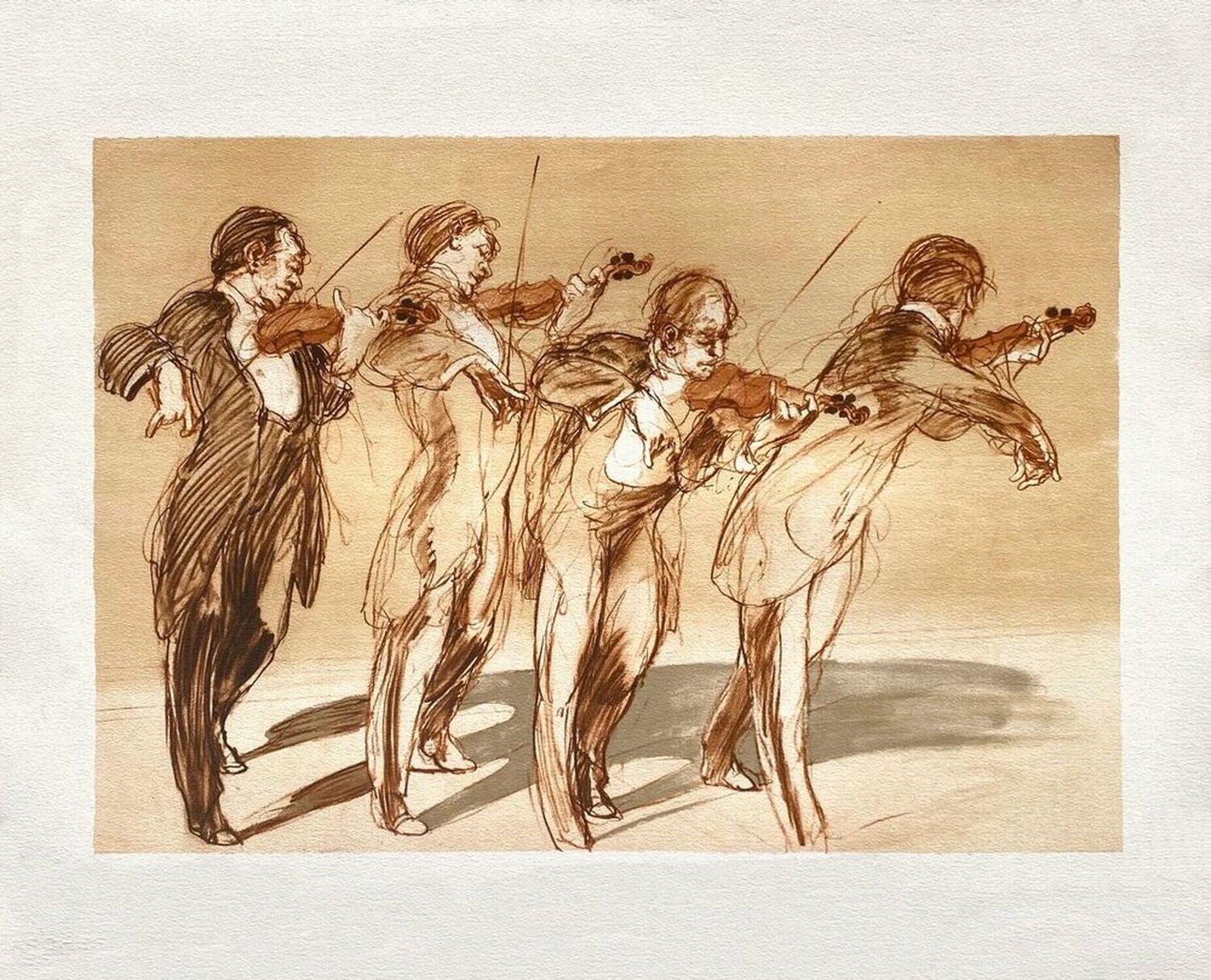 quatuor à cordes Claude Weisbuch Stampa in vendita