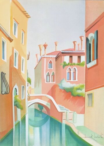 Souvenir de Venise I von Janick Lederle, Druck kaufen auf Singulart