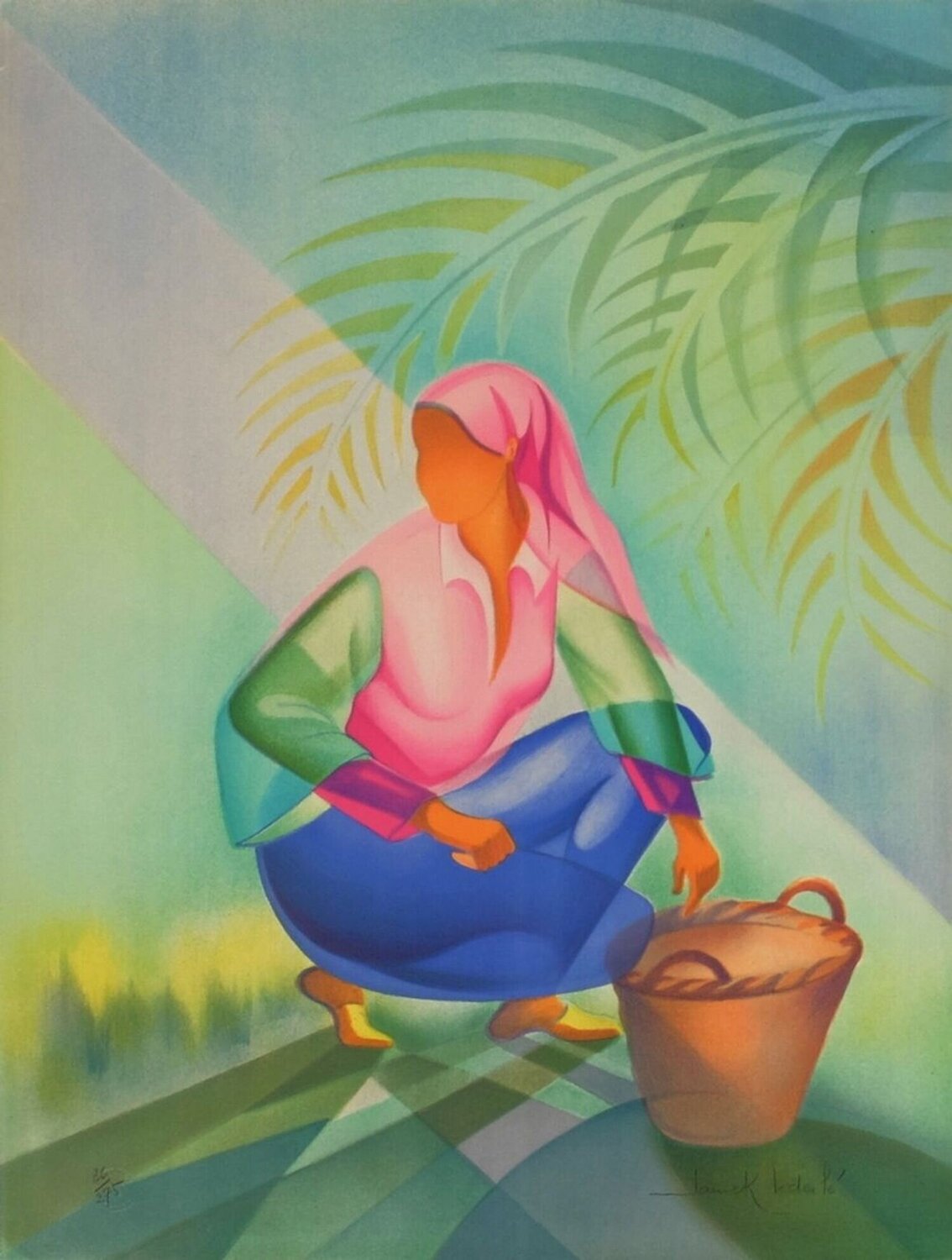 La pause Janick Lederle Stampa in vendita