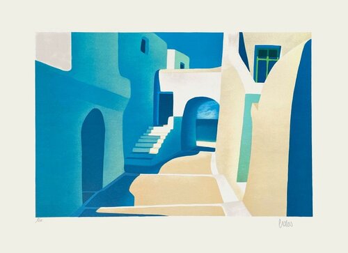 Paysage de Grèce III by Marc Gratas, Print for Sale on Singulart