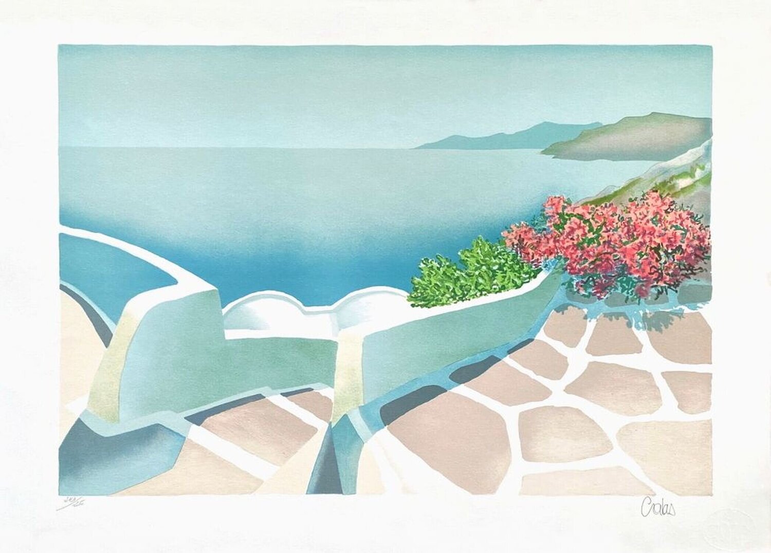 Paysage de Grèce II Marc Gratas