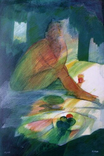 Déjeuner sur l'herbe I von Colette Bitker, Druck kaufen auf Singulart