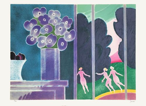 Les trois Grâces von Albert Zavarov, Druck kaufen auf Singulart