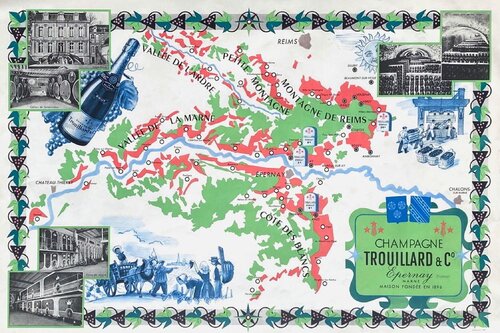 Champagne Trouillard by COLLECTIF - DRAEGER PUB, Print for Sale on Singulart